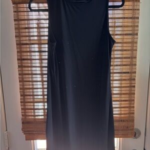 Elegant Black Sleeveless Dress